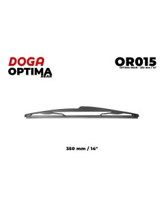 Escobilla limpiaparabrisas trasera convencional DOGA Optima…