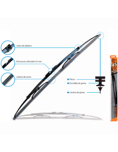 Escobilla limpiaparabrisas Tecnocem StormBlade 14″ 35 cm – Ref.…