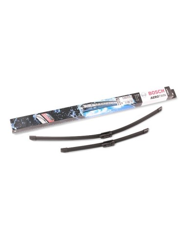 Juego de 2 escobillas delanteras planas Bosch Aerotwin A945S…