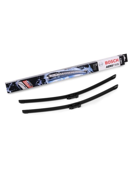 Juego de 2 escobillas delanteras planas Bosch Aerotwin A290S…