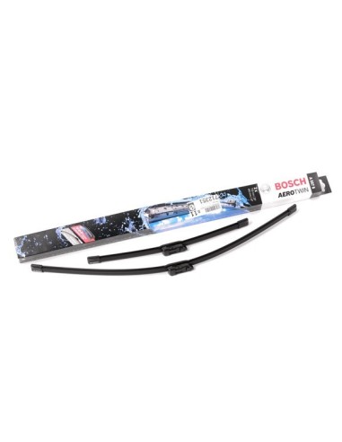 Juego de 2 escobillas delanteras planas Bosch Aerotwin A557S…