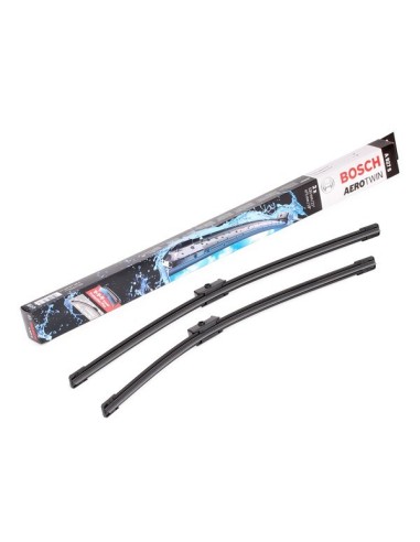 Juego de 2 escobillas delanteras planas Bosch Aerotwin A927S…
