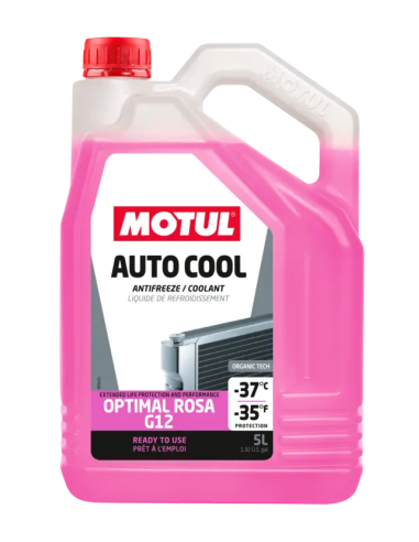 Anticongelante Refrigerante Motul Auto Cool G12 / G12+ Orgánico (5L)