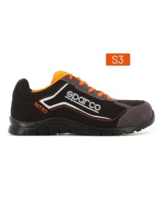 Sparco Calzado de Seguridad Nitro S3 para Protección Industrial y Trabajo Seguro