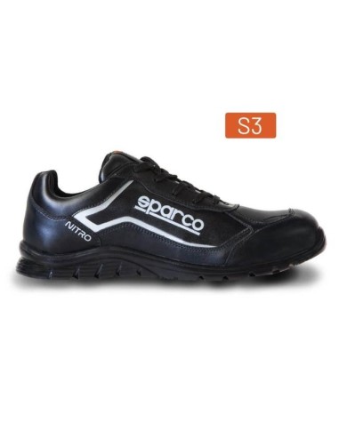 Sparco Calzado de Seguridad Nitro S3 para Protección Industrial y Trabajo Seguro
