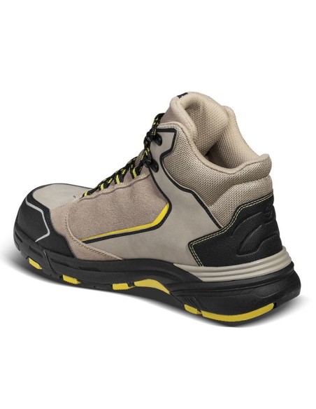 Sparco Botín Laboral Allroad Sparco en Piel Nobuck Impermeable con Collarín de Nylon y Suela Phylon Goma Crossgrip