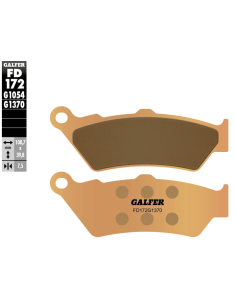Pastillas de Freno Delanteras Galfer Sinterizadas G1370 para Moto Ref FD172G1370