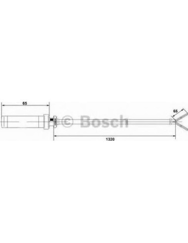 Sensor, revoluciones de la rueda Bosch 265004028