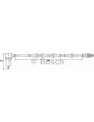 Sensor, revoluciones de la rueda Bosch 265006154