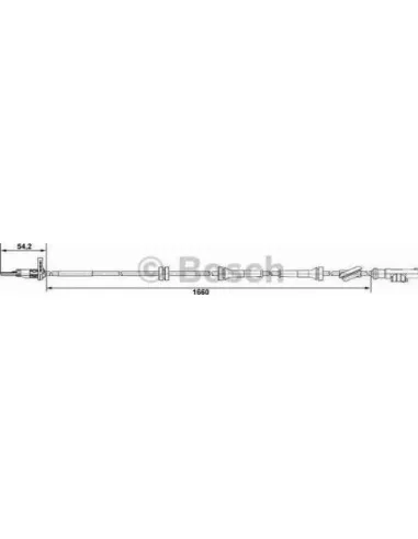 Sensor, revoluciones de la rueda Bosch 265007519