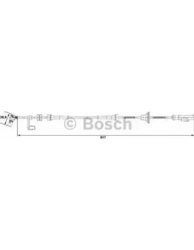 Sensor, revoluciones de la rueda Bosch 265007688