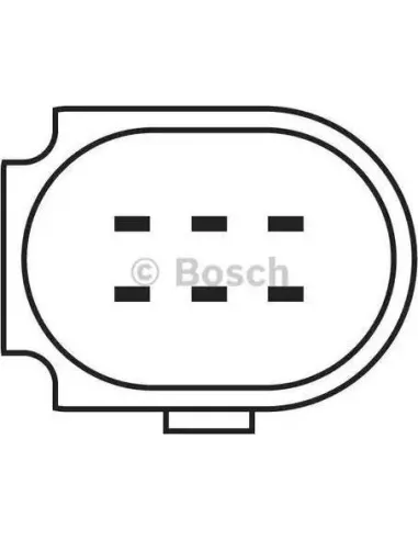 BOSCH 0 258 017 180 - Sonda Lambda Golf V