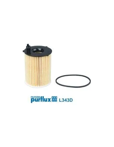 L343D Filtro de aceite Purflux en Oferta