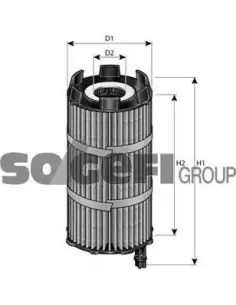 L456 Filtro de aceite Purflux en Oferta
