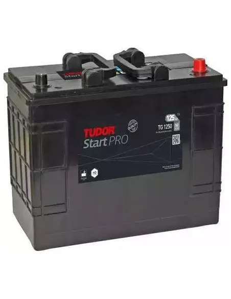 Batería Tudor HD PRO TG1250 125Ah 760A 12V