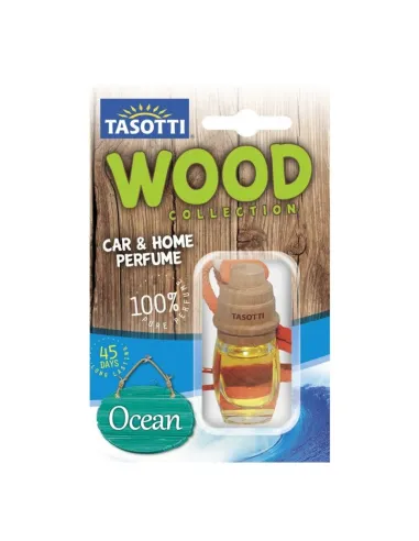 Ambientador Tasotti Madera Para Colgar Océano 7 Ml.