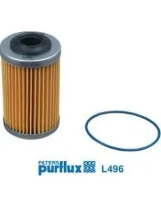 L496 Filtro de aceite Purflux en Oferta