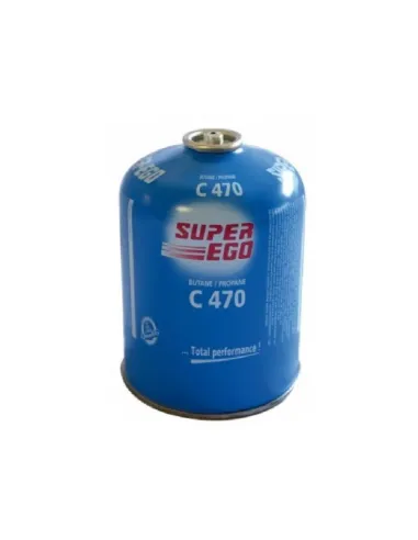 Bombona Gas Super Ego C470 450 Gr Para Hornillos Con Sistema De Seguridad