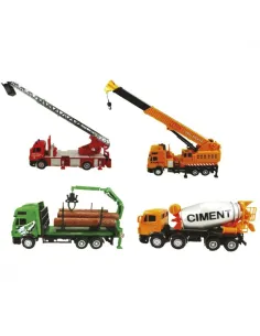 Camion Metal Escala 1/40 4 Modelos Surtidos