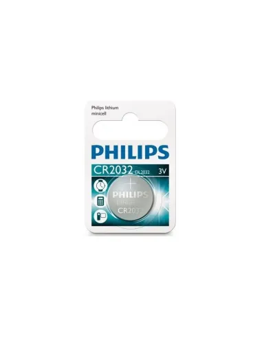 Pila Boton Philips Cr2032 (Blister 1 Unidad)