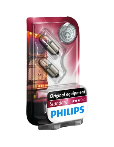 Lampara Taw Standard Philips 24V 4W Ba9S (Blister 2 Unds)