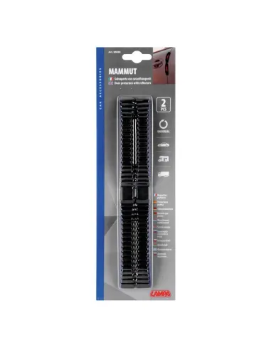 Protector De Puertas Negros Con Reflectores...