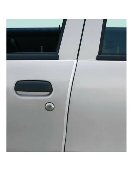 Protector De Puertas Transparente 650 Mm 2 Piezas