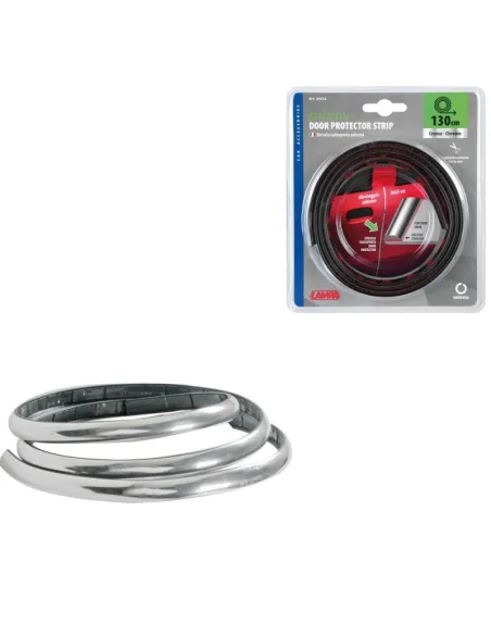 Protector De Puertas Cromado 130 Cm