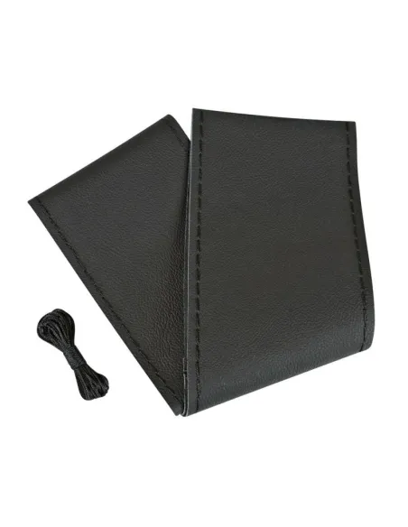 Funda Volante Para Coser Piel Negro 37-39 Cm