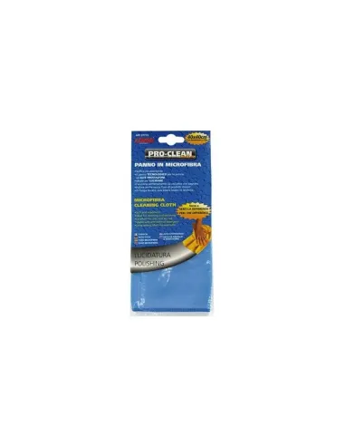 Gamuza Pro-Clean Microfibra Abrillantadora Tejido Liso 40X40 Cm