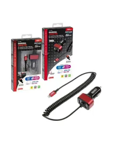 Cargador Universal Apple 8 Pin/Micro Usb 2 Puertos Usb...