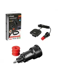 Cargador 4 Puertos Usb Carga Rapida 7800 Ma 12/24V Cable...
