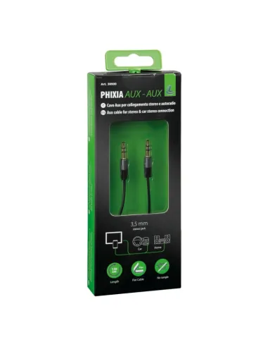 Conector Audio Coche Movil Doble Macho