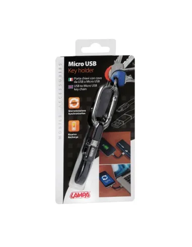 Llavero Usb Y Micro Usb Cable 10 Cm