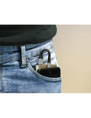 Llavero Usb Y Apple Lightning Cable 10 Cm