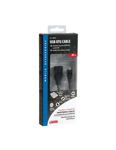 Cable Micro Usb/Usb Hembra