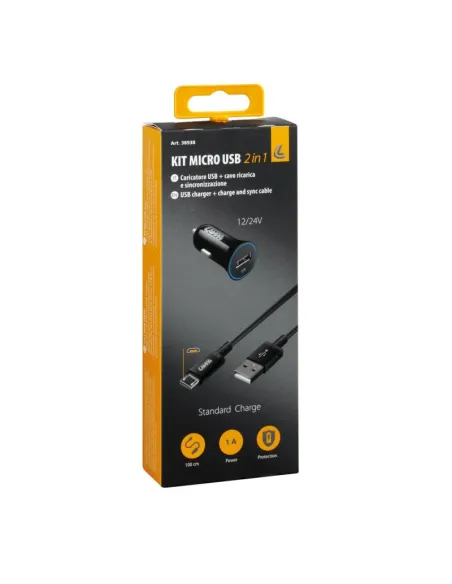 Cargador Compatible Camión 24V + Cable Micro Usb