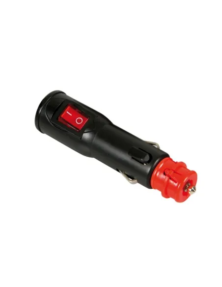 Enchufe Mechero Standard Din Interruptor On/Off 12/24V 10A