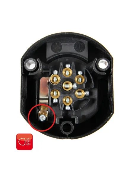 Enchufe Para Camiones Y Caravanas 7 Polos