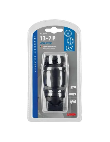 Enchufe Adaptador Polos 13 Macho 7 Hembra