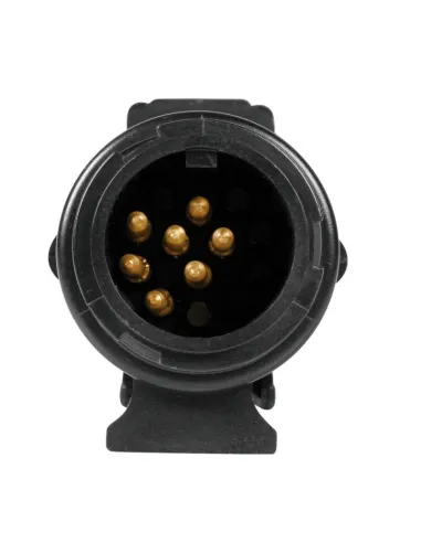 Enchufe Adaptador Polos 13 Macho 7 Hembra