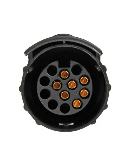 Enchufe Adaptador Polos 7 Macho 13 Hembra