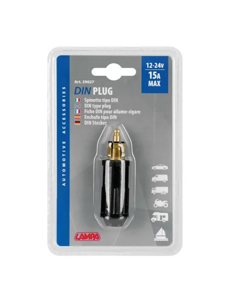 Enchufe Mechero Din 12/24V 15A