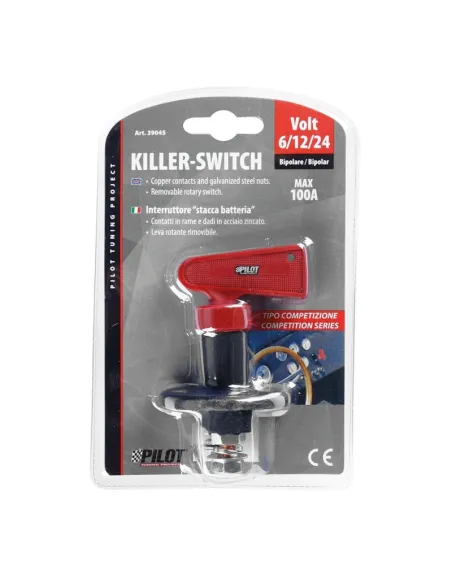 Interruptor Bateria Tipo Competicion 6/12/24V 100A