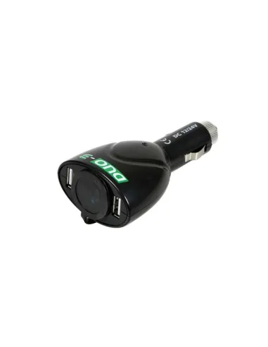 Enchufe Mechero Duo3 1 Toma Standard 2 Usb 12V 5W