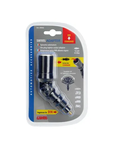 Adaptador Enchufe Mechero Toma Standard Punta...