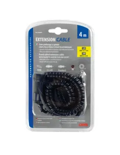 Enchufe Mechero Con Alargador Espiral 4 M Luz Led 12/24V