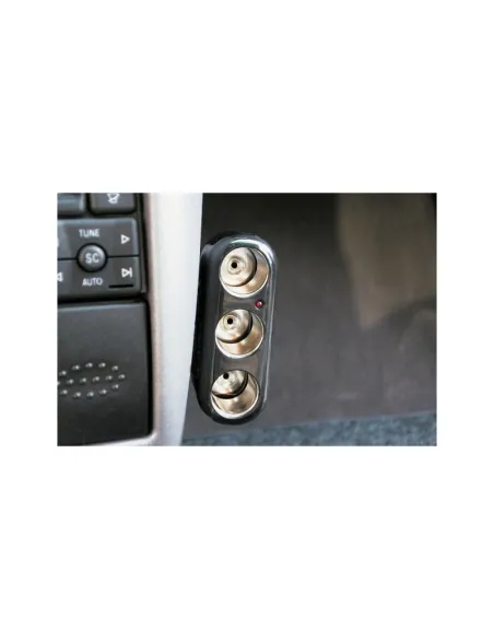 Enchufe Mechero Pl3 3 Tomas Cable 2 M Fusible 10A 12/24V