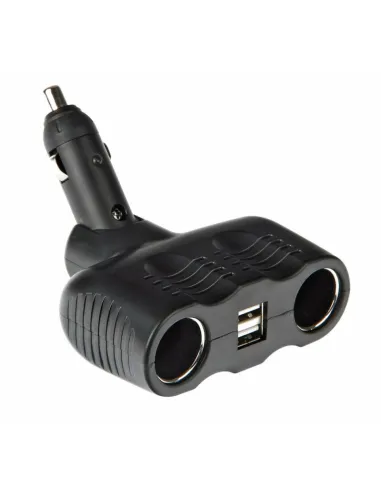 Toma Mechero Duo-4 2 Tomas Standard 2 Usb 12/24V