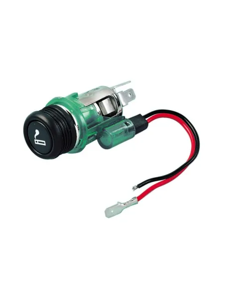 Enchufe Mechero Europeo K4 Con Luz 22 Mm Diametro 12V